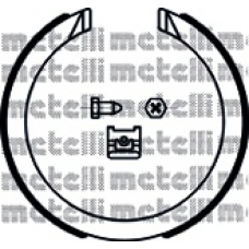 53-0491K METELLI Комплект тормозных колодок, стояночная тормозная с