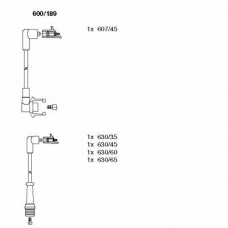600/189 BREMI Комплект проводов зажигания