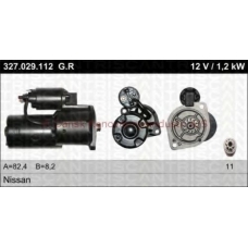 22-327-029-112 TRISCAN Стартер