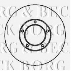 BBD5105 BORG & BECK Тормозной диск