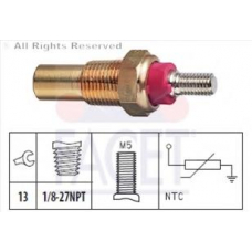 7.3082 FACET Датчик, температура охлаждающей жидкости; Датчик, 