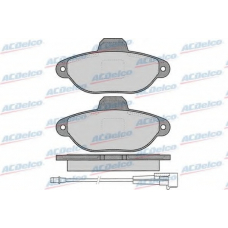 AC0581262D AC Delco Комплект тормозных колодок, дисковый тормоз