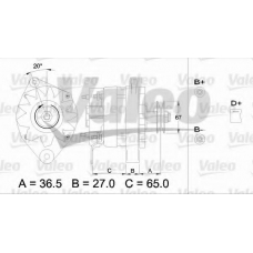 436246 VALEO Генератор