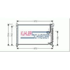 0120301 KUHLER SCHNEIDER Конденсатор, кондиционер