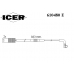 610480 E ICER Сигнализатор, износ тормозных колодок