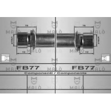80373 Malo Тормозной шланг