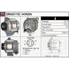 DRA3118 DELCO REMY Генератор