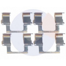 2252 CARRAB BRAKE PARTS Комплектующие, колодки дискового тормоза