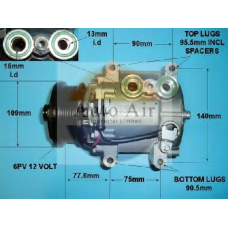 14-1006P AUTO AIR GLOUCESTER Компрессор, кондиционер