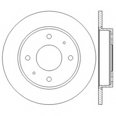 562574BC BENDIX Тормозной диск