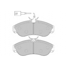 FD6890N NECTO Комплект тормозных колодок, дисковый тормоз