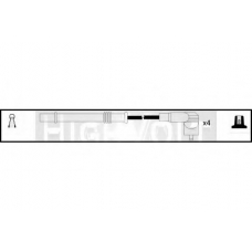 OEF1031 STANDARD Комплект проводов зажигания