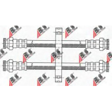 SL 3942 ABS Тормозной шланг