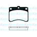 BP-1504 KAVO PARTS Комплект тормозных колодок, дисковый тормоз