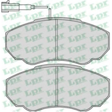 05P966 LPR Комплект тормозных колодок, дисковый тормоз
