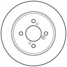 562698JC JURID Тормозной диск