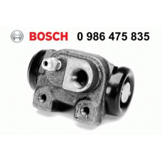 0 986 475 835 BOSCH Колесный тормозной цилиндр