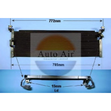 16-1022 AUTO AIR GLOUCESTER Конденсатор, кондиционер