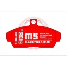 13-0460-2803-2-SET-MS MASTER-SPORT Комплект тормозных колодок, дисковый тормоз