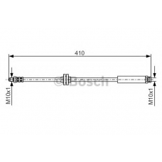 1 987 476 642 BOSCH Тормозной шланг