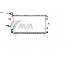 SU2023 AVA Радиатор, охлаждение двигателя