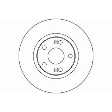 MDC778 MINTEX Тормозной диск