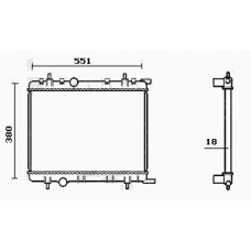 RM0032 EQUAL QUALITY Радиатор, охлаждение двигателя