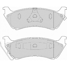 FD7006A NECTO Комплект тормозных колодок, дисковый тормоз