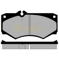 PA419 BRAKE ENGINEERING Комплект тормозных колодок, дисковый тормоз