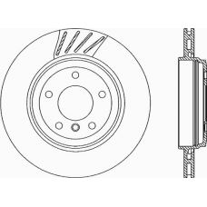 BDR1944.20 OPEN PARTS Тормозной диск