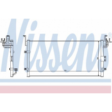 94447 NISSENS Конденсатор, кондиционер
