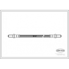 19018752 CORTECO Тормозной шланг