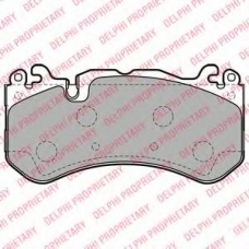 LP2149 DELPHI Комплект тормозных колодок, дисковый тормоз