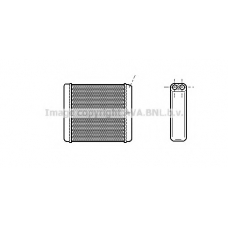 OL6206 Prasco Теплообменник, отопление салона