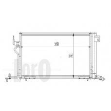 009-016-0006 LORO Конденсатор, кондиционер