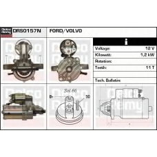 DRS0157N DELCO REMY Стартер