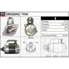 DRS3243 DELCO REMY Стартер