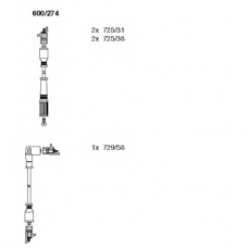 600/274 BREMI Комплект проводов зажигания
