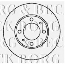 BBD5882S BORG & BECK Тормозной диск