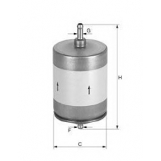 XB41 UNIFLUX FILTERS Топливный фильтр