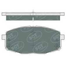 SP 374 SCT Комплект тормозных колодок, дисковый тормоз
