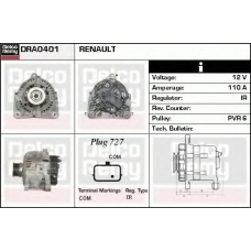 DRA0401 DELCO REMY Генератор