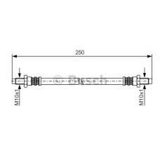 1 987 481 198 BOSCH Тормозной шланг