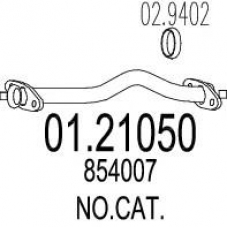 01.21050 MTS Труба выхлопного газа