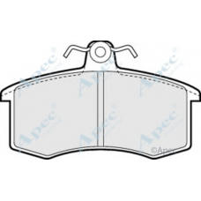 PAD530 APEC Комплект тормозных колодок, дисковый тормоз