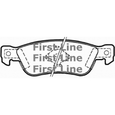 FBP1271 FIRST LINE Комплект тормозных колодок, дисковый тормоз