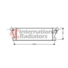 06004177 VAN WEZEL Интеркулер