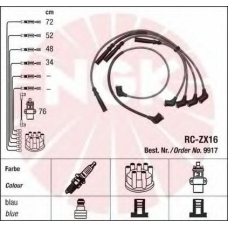9917 NGK Комплект проводов зажигания
