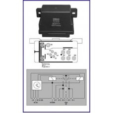 132038 HITACHI Реле, система накаливания
