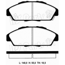 IBD-1492 IPS Parts Комплект тормозных колодок, дисковый тормоз